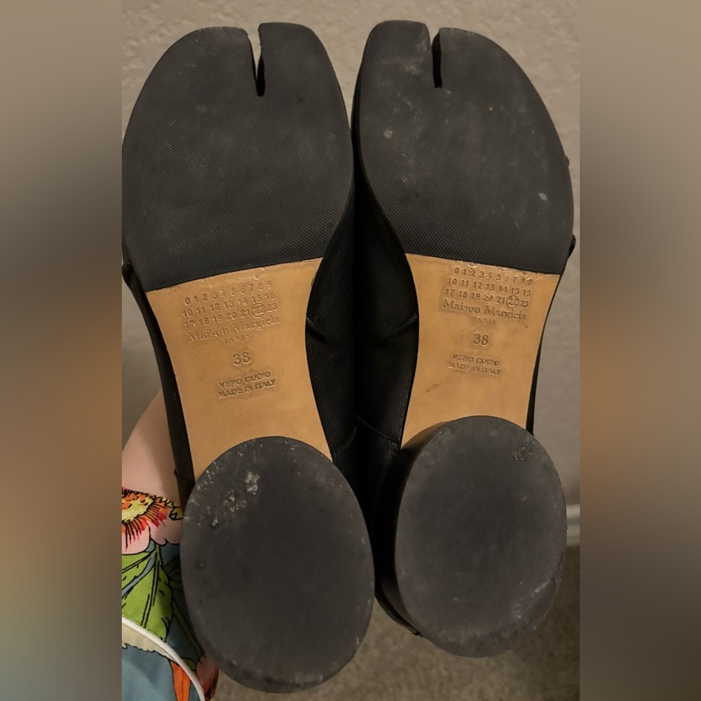 Maison Margiela Black Tabi New Ballerina Heels - Picture 7 of 12